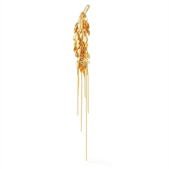 Wheat tassel brooch