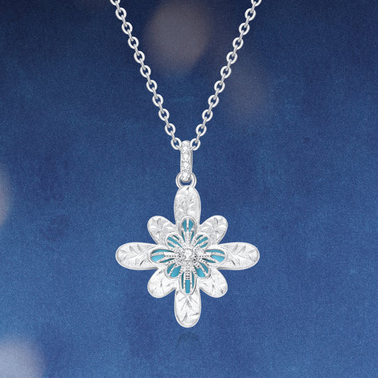 Bulino Fireworks Daylight bulino fireworks necklace with turquoise