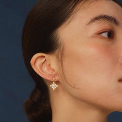 OOAK Bulino Fireworks Twilight fireworks earrings