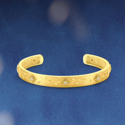 OOAK Bulino FireworksTwilight bulino fireworks stacking bangle