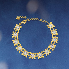 OOAK Bulino FireworksTwilight fireworks motif bracelet