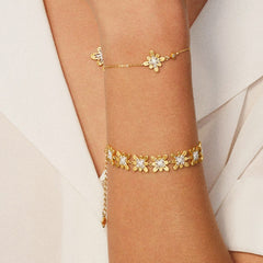 OOAK Bulino FireworksTwilight fireworks motif bracelet