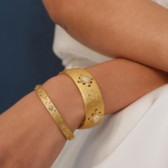 Bulino Fireworks Large twilight bulino fireworks stacking bangle