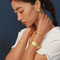 Bulino Fireworks Large twilight bulino fireworks stacking bangle