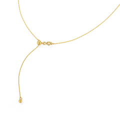 Encrusted bubble smile necklace