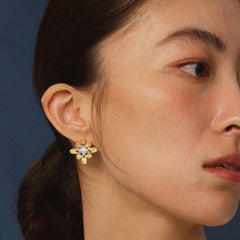 Bulino Fireworks Twilight bulino fireworks earrings with black agate