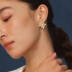 Bulino Fireworks Twilight bulino fireworks earrings with black agate