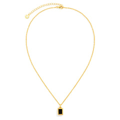 Double-sided rose thorn necklace set