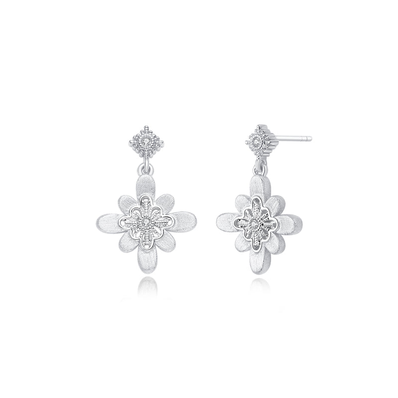 OOAK Bulino Fireworks Twilight fireworks earrings