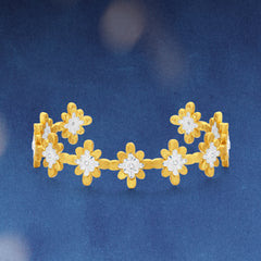 OOAK Bulino FireworksTwilight fireworks motif bangle