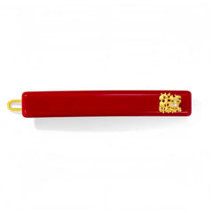Leavers lace side barrette (Olive green,Cherry red,Cherry blossom pink,Amber brown)
