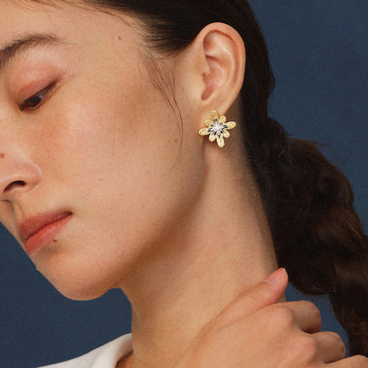 Bulino Fireworks Twilight bulino fireworks earrings with black agate