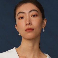 Bulino Fireworks Twilight fireworks earrings in two tone